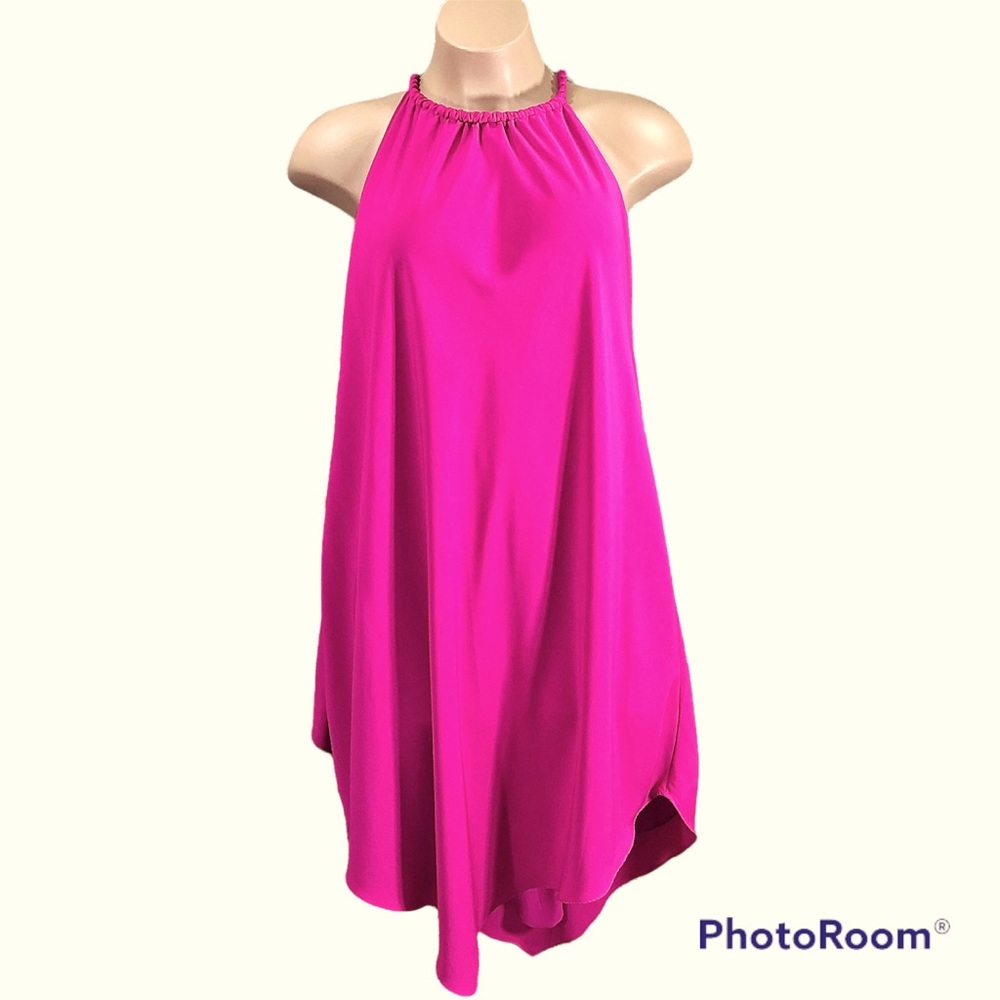 RACHEL Rachel Roy Pink Midi Dress Sz 2X